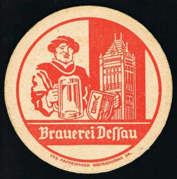 Dessau Bierdeckel