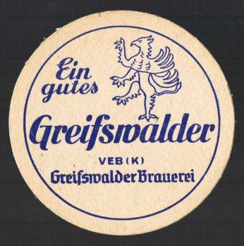 Greifswald Bierdeckel