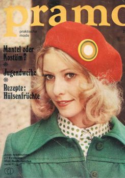 PRAMO DDR Mode Zeitschrift, Schnittmuster, Heft 2/73