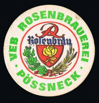 Rosenbräu Bierdeckel