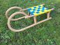 Preview: alter Schlitten, Hornschlitten 92 cm lang Holzschlitten