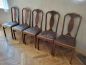 Preview: 5 alte Holzstühle