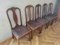 Preview: 5 alte Holzstühle