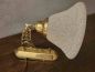 Preview: ältere Wandlampe mit Messinghalter