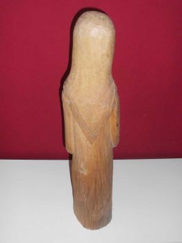 Preview: alte Holzschnitzerei, Bäuerin