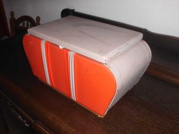 Preview: kleine Truhe, Aufbewahrung, mini Wäschetruhe, 60er - 70er Jahre