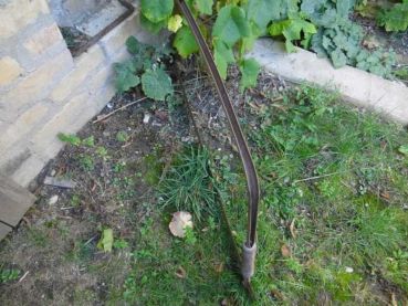 Preview: alte Säge Handsäge Holzsäge Bügelsäge Gestellsäge Spannsäge Schreiner Zimmermann Holz Deko