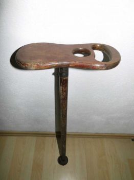 alter Sitzstock Klappsitz Jägersitz Wandersitz