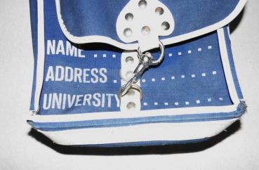 alte Umhängetasche 70er Jahre Top erhalten Studentenzeit