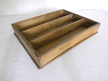 Preview: uriger alte Holzkiste, Aufbewahrung, Holzkasten Schreibtischablage