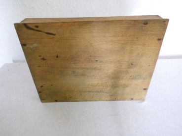 Preview: uriger alte Holzkiste, Aufbewahrung, Holzkasten Schreibtischablage