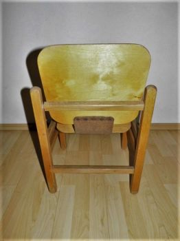 Preview: DDR Kinderstuhl, Holzstuhl von Hans Brockhage, Bad Suderode