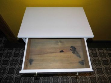 Preview: hübscher Beistelltisch mit Schublade, Garderobenschränkchen, Telefonschrank