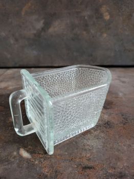 Preview: Glasschütte, Vorratsschütte, Schütte, Küchenschrank, Pressglass