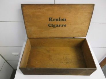 Preview: alte Zigarrenkiste, Schatulle, Holzkiste, Keulen Cigarre