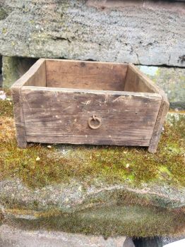 kleine urige Holzkiste, Aufbewahrung, super Deko