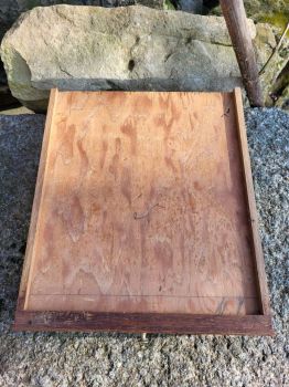 Preview: alte Schublade, Schubkasten, Holzschublade