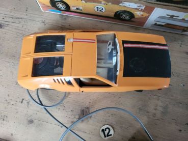 DDR Spielzeug Fernlenkauto De Tomaso Mangusta Anker PIKO+Karton
