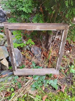 Preview: uriges Holzfenster, Fenster, Dekoration