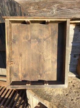 Preview: alte Schubladen Schublade Schubkasten Holzschublade  Holzkiste Schieber Schubkasten