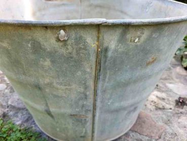 Preview: alte Babywanne, Zinkwanne Wanne Badewanne, Waschwanne, Pflanzgefäß