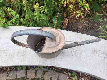 alte Zinkgießkanne, 8 Liter