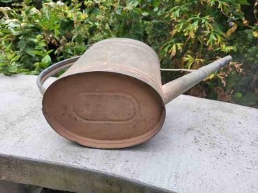 alte Zinkgießkanne, 8 Liter