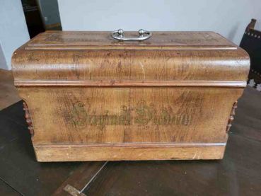 alte Abdeckhaube für Victoria Nähmaschine, Deckel, Haube