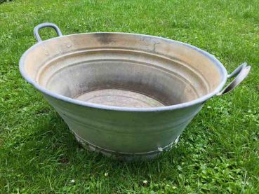 Preview: alte Zink Badewanne, Zinkwanne Wanne. Waschwanne