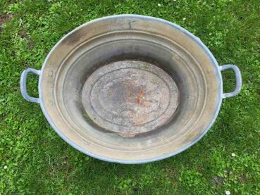 Preview: alte Zink Badewanne, Zinkwanne Wanne. Waschwanne