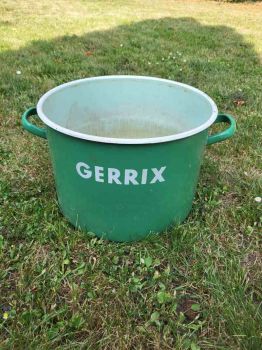 Preview: emaille Topf, Einwecktopf, Pflanztopf