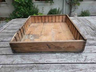 größere alte Holzkiste, Werkstattkasten, Aufbewahrung