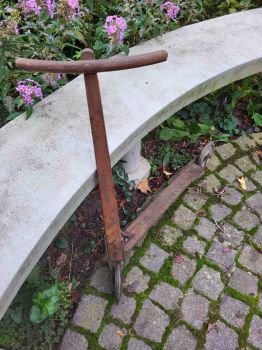 Preview: alter Tretroller, 20er/30er Jahre, Holzroller, Roller