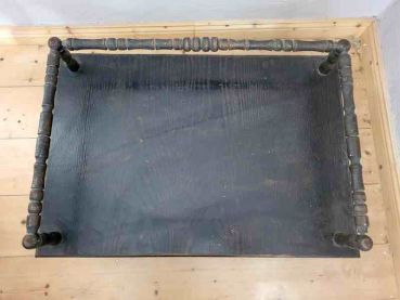 Preview: alte Jugendstil Dekoration Holzablage, Tablett