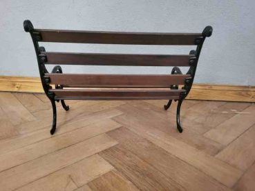 alte Puppen Sitzbank, Gusseisen