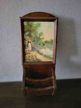 alter Schlüsselkasten mit 2 extra Ablagefächern