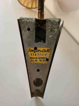 alte Wandlampe, Leselampe aus den 20er Jahren