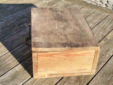 kleinere Holzkiste, Weichholz, Transportkiste