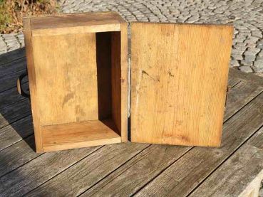kleinere Holzkiste, Weichholz, Transportkiste