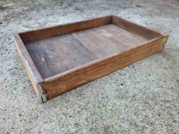 Preview: kleinere alte Schublade, Schubkasten, Holzschublade, Holzkiste