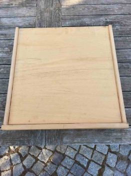 große Schublade, Schubkasten, Holzschublade