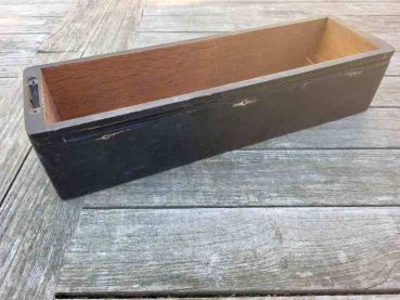 Preview: schwarze Nähmaschinen Schubladen Schublade Schubkasten Holzschublade Holzkiste Schieber Schubkasten