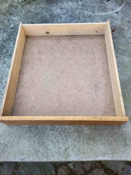 alte Schublade, Schubkasten, Holzschublade Küchenschrank / Küchentisch