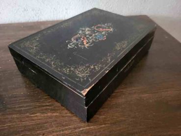 Preview: hübsches altes Nähkästchen um 1920