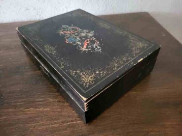 Preview: hübsches altes Nähkästchen um 1920