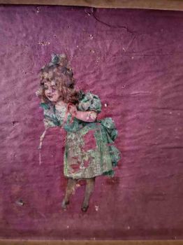 hübsches altes Nähkästchen um 1920