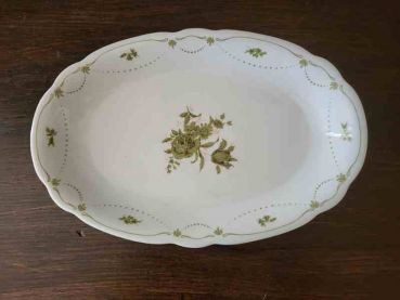 Kahla Servierplatte Porzellan DDR Rosenmuster