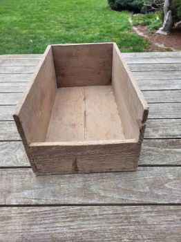 alte Holzkiste, Aufbewahrung, ohne Wurmlöcher