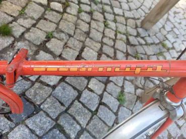 Klapprad Fahrrad Antik 1970er Jahre Vintage, Rot, 20 Zoll Funktionstüchtig