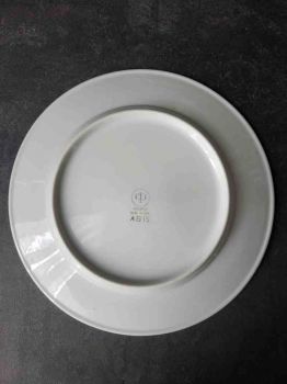 DDR Mitropa HO Suppenteller brauner Rand Colditz